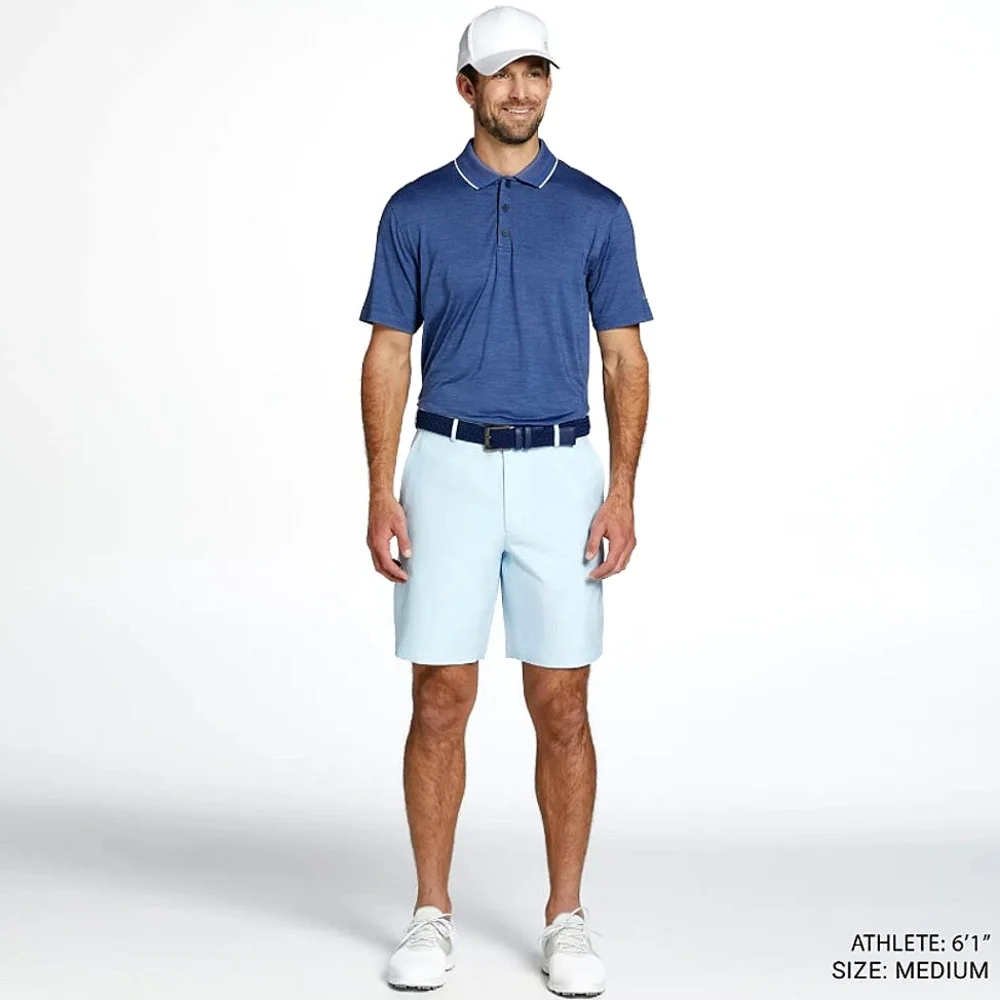 Walter Hagen Performance Golf Shorts Men's 42W Soft Blue Sun Protection Stretch